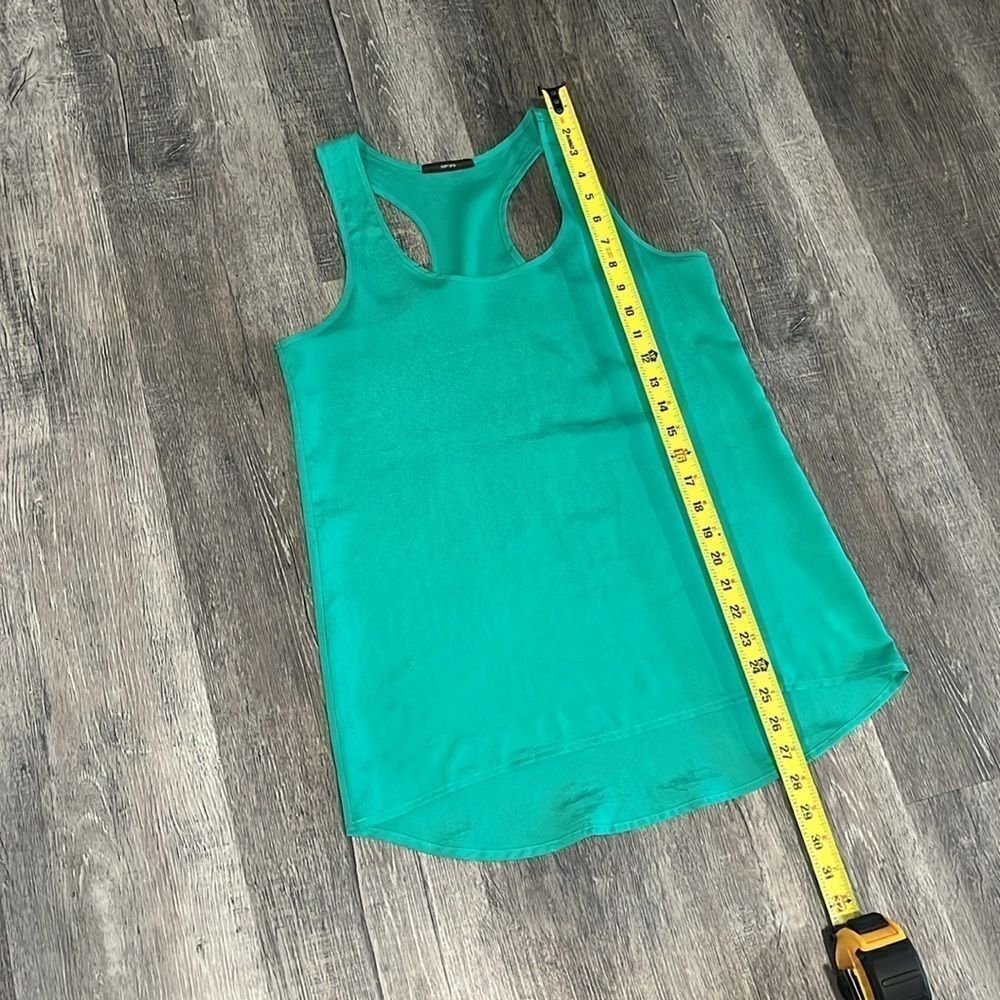 Nordstrom Soprano vibrant teal soft and flowy racer back tank - S - Picture 6 of 7
